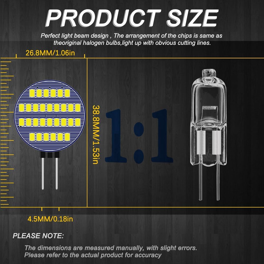 BlyilyB G4 LED Bulbs 2016 30SMD Bright White Color 3